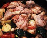 鶏もも肉とズッキーニのナンプラー炒め作り方7写真