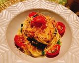 梅おかか冷製パスタ作り方8写真