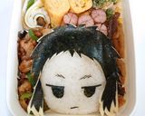 文豪ストレイドッグス芥川龍之介♪キャラ弁作り方8写真