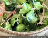 きゅうりとワカメの酢の物～かぼすでどうぞ作り方14写真
