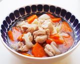 作り置き活用分殺肉じゃが作り方1写真