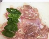ハーブが入った手作り鶏胸ハム作り方3写真