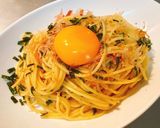サバ缶大葉で和風パスタ1つの鍋でOK作り方4写真