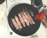 アスパラの肉巻き☆海老あんかけ作り方1写真