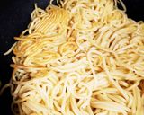 広島流焼きそば、ネギだく作り方3写真