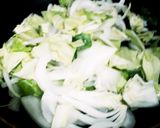 広島流焼きそば、ネギだく作り方4写真