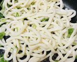 白だし風味の●たらこ焼きうどん作り方2写真