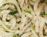 白だし風味の●たらこ焼きうどん作り方3写真