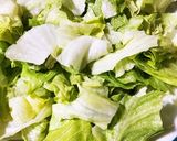 すぐ出来る！さっぱり豚と生野菜のサラダ作り方1写真