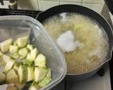 小豆島野菜と壱岐島の生うにクリームパスタ作り方5写真
