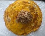 筍ご飯リメイク！和風あんかけオムライス作り方4写真