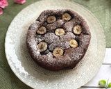 スフレみたいなチョコバナナケーキ作り方6写真