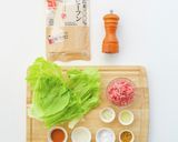 レタスで包んで♪肉味噌カレービーフン作り方2写真