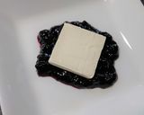カニカマ&チーズ!ブルーベリーソース添え作り方4写真