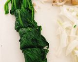 ほうれん草きのこベーコンのクリームパスタ作り方1写真