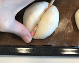 桃尻❤️ハイジの白パン❤️乳•卵不使用編作り方7写真