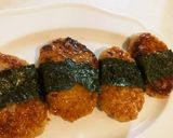ヘルシーモチモチお餅風お豆腐の磯辺焼き作り方7写真