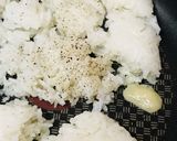 丼弁当のごはん●チーズ＆玉子のチャーハン作り方1写真
