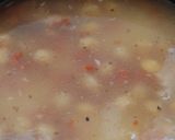 ベーコンとひよこ豆の洋風おこわ（土鍋）作り方5写真