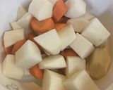 まるごとイカの煮物作り方1写真