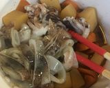 まるごとイカの煮物作り方4写真