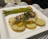 白身魚のハーブホイル焼き作り方6写真