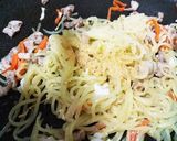 犬ご飯　エビ薫る焼きそば作り方5写真