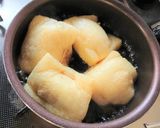 包んで煮るだけ！素麺の油揚げ包み煮作り方6写真