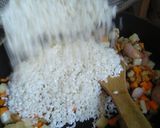 熟成ウインナーでゴチソウ★中華おこわ作り方5写真