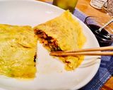 癖になる旨さ♡薄焼きオム♡お好み焼き♡作り方28写真