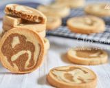 コーヒーマーブルクッキー作り方15写真