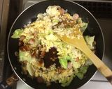 超簡単☆がっつり食べれるソース炒飯♪♪♪作り方7写真