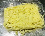 犬ご飯　エビ薫る焼きそば作り方2写真