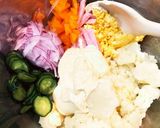 カレーが香るポテトサラダ作り方9写真