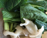 白きくらげと小松菜の中華炒め作り方1写真