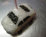 キャラ弁　えっ？ラジコンのお弁当（笑）作り方4写真