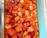 豚バラと夏野菜のさっぱりマリネ(揚浸し)作り方2写真