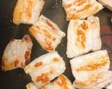 豚バラと夏野菜のさっぱりマリネ(揚浸し)作り方3写真