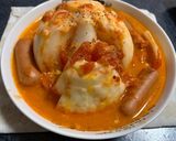 満腹!玉ねぎ丸ごとトマト煮込み作り方4写真