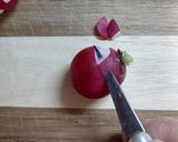 可愛い☆ラディッシュのキノコ作り方3写真