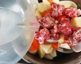 我が家の夏野菜カレー(ミッキーver.)作り方4写真