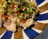夏野菜たっぷり！水晶鶏和風サルサソース作り方13写真