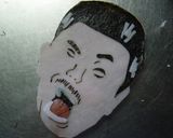 キャラ弁　世界のなべあつのお弁当（笑）作り方3写真