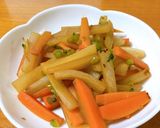 大根とにんじんのきんぴら作り方6写真