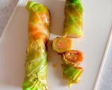スモークサーモンのキャベツ巻き作り方8写真