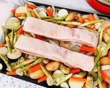 豚バラブロックで簡単オーブン焼き♥作り方7写真