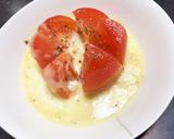 ピザ風チーズトマト作り方5写真