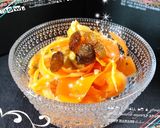 胡桃レーズン入りキャロットリボンラペ♪作り方5写真