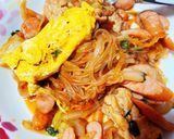 白滝でヘルシー満足ソース焼きそば(代替)作り方7写真