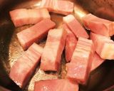 厚切りベーコンのハニーマスタードソース作り方3写真